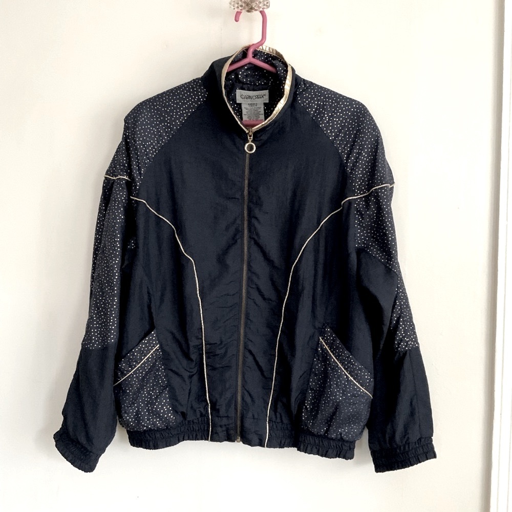 Vintage Women’s 80s Track Sweat Jacket
